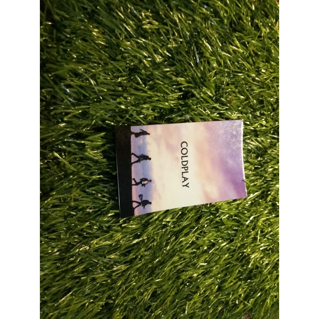 stiker vinyl coldplay