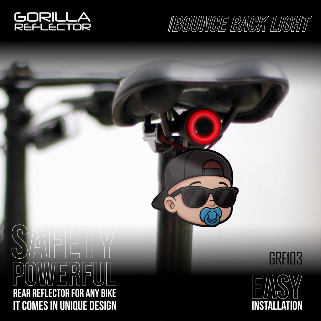 Reflector sepeda cat eye aksesoris sepeda | Reflector Waterproof | Reflector keren