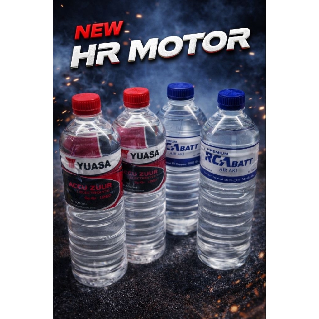 AIR AKI MOTOR DAN MOBIL RCA / YUASA