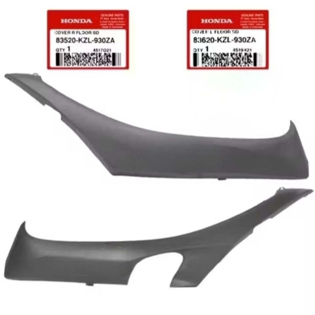83520-KZL-930ZA 83620-KZL-930ZA Cover Dek Bawah Samping Pijakan Kanan Kiri Spacy Original