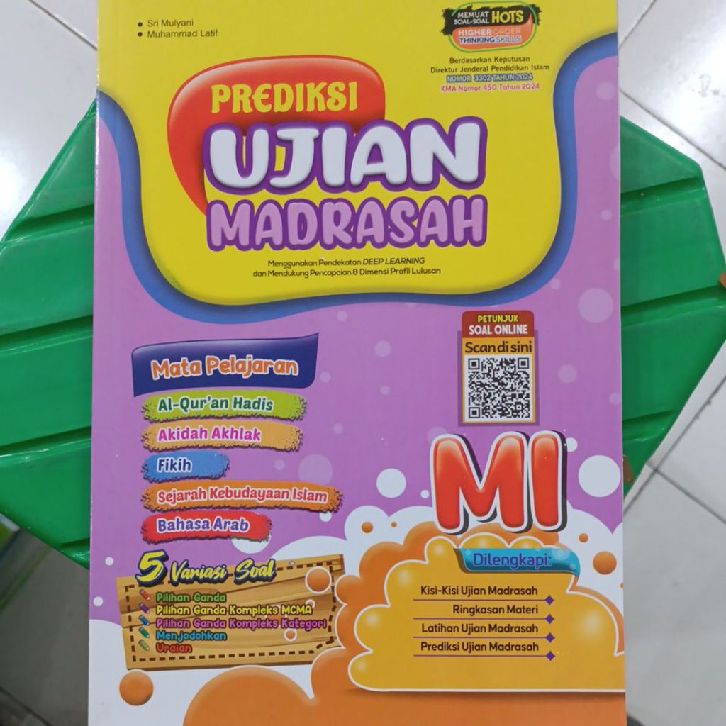 PREDIKSI UJIAN MADRASAH UNTUK MI KURIKULUM MERDEKA