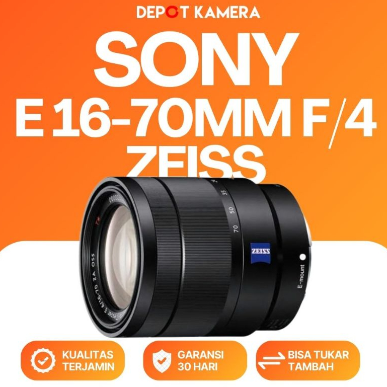( DEPOT KAMERA JKT ) SECOND - SONY E 16-70MM F/4 ZEISS