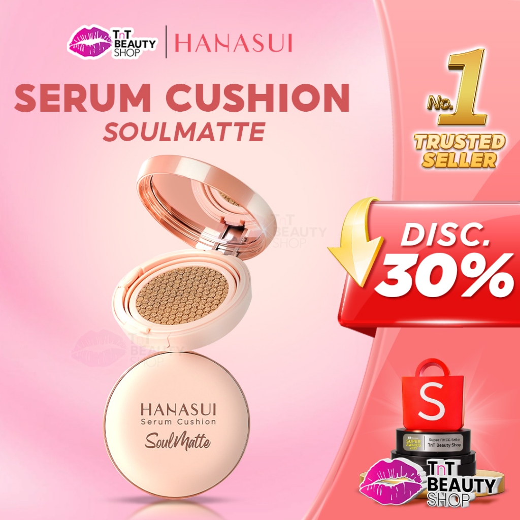 Hanasui Serum Cushion SoulMatte 15gr | TnT Beauty Shop