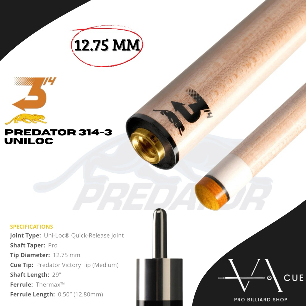 PREDATOR 314-3 UNILOC SHAFT NEW