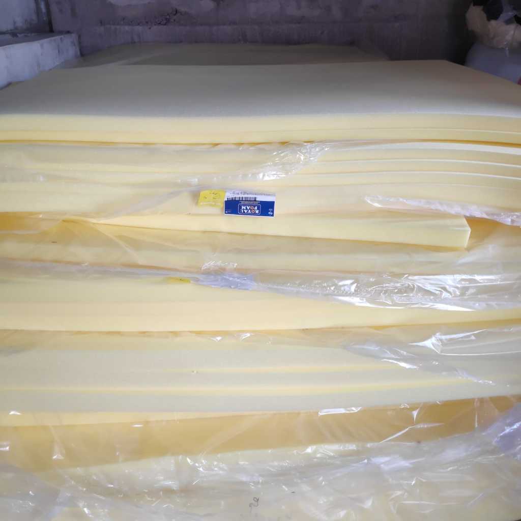Busa Kasur Lembaran Tebal 3cm, 4cm, 5cm 8cm 10cm, Busa Royal Foam 200x150 Busa Yellow Surpet / Karpe