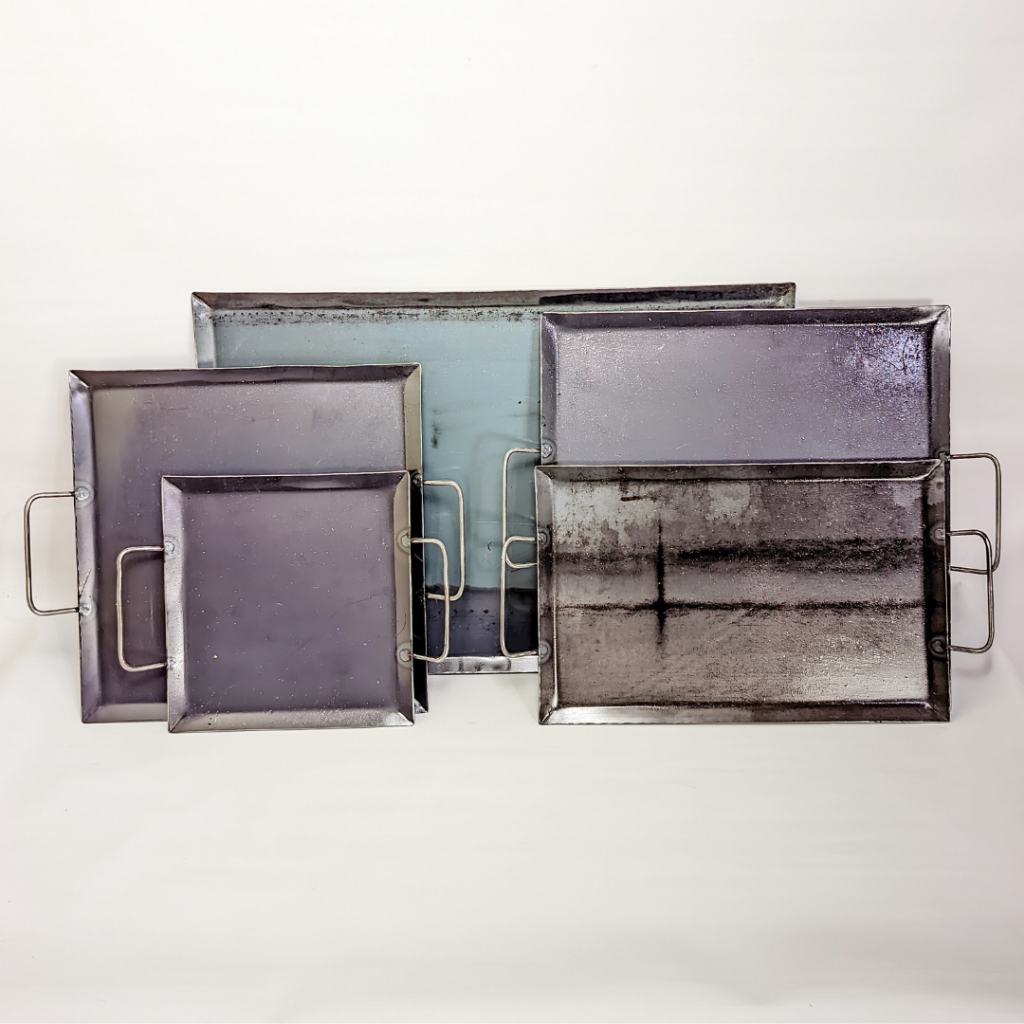 Wajan Panggangan Kebab & Sosis - Plat Panggangan Stainless Anti Lengket