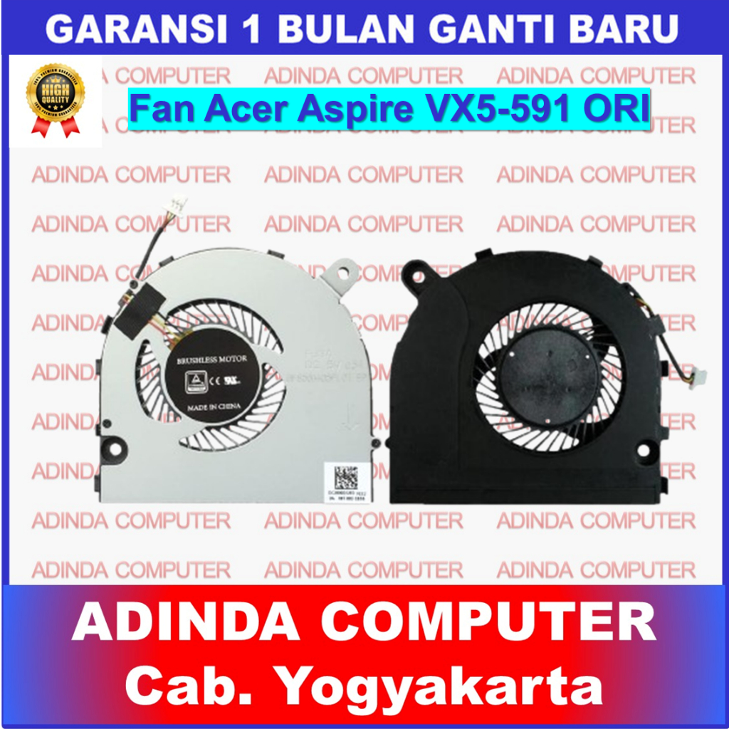 Kipas Fan Acer Aspire VX15 VX5-591 VX5-591G VX 15 FJ3A FCC2 ORI