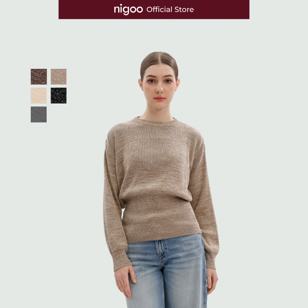 NIGOO Arlen Sweater Rajut Knitwear Wanita