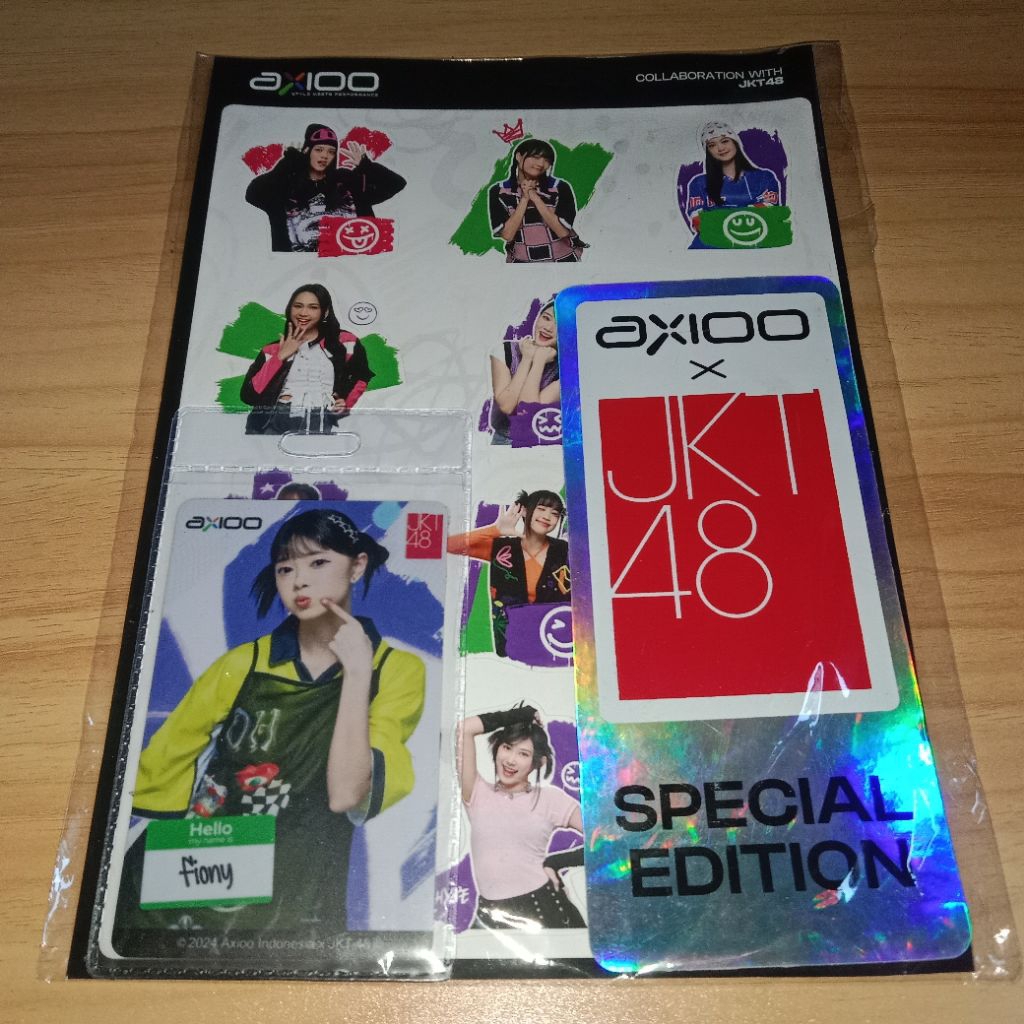 PC Axioo x JKT48 Official + Sticker Original