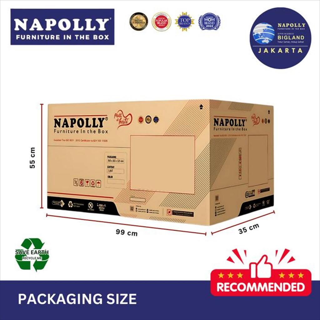 NAPOLLY LEMARI BUFFET 353 LEMARI PLASTIK SERBAGUNA BUFFET TV