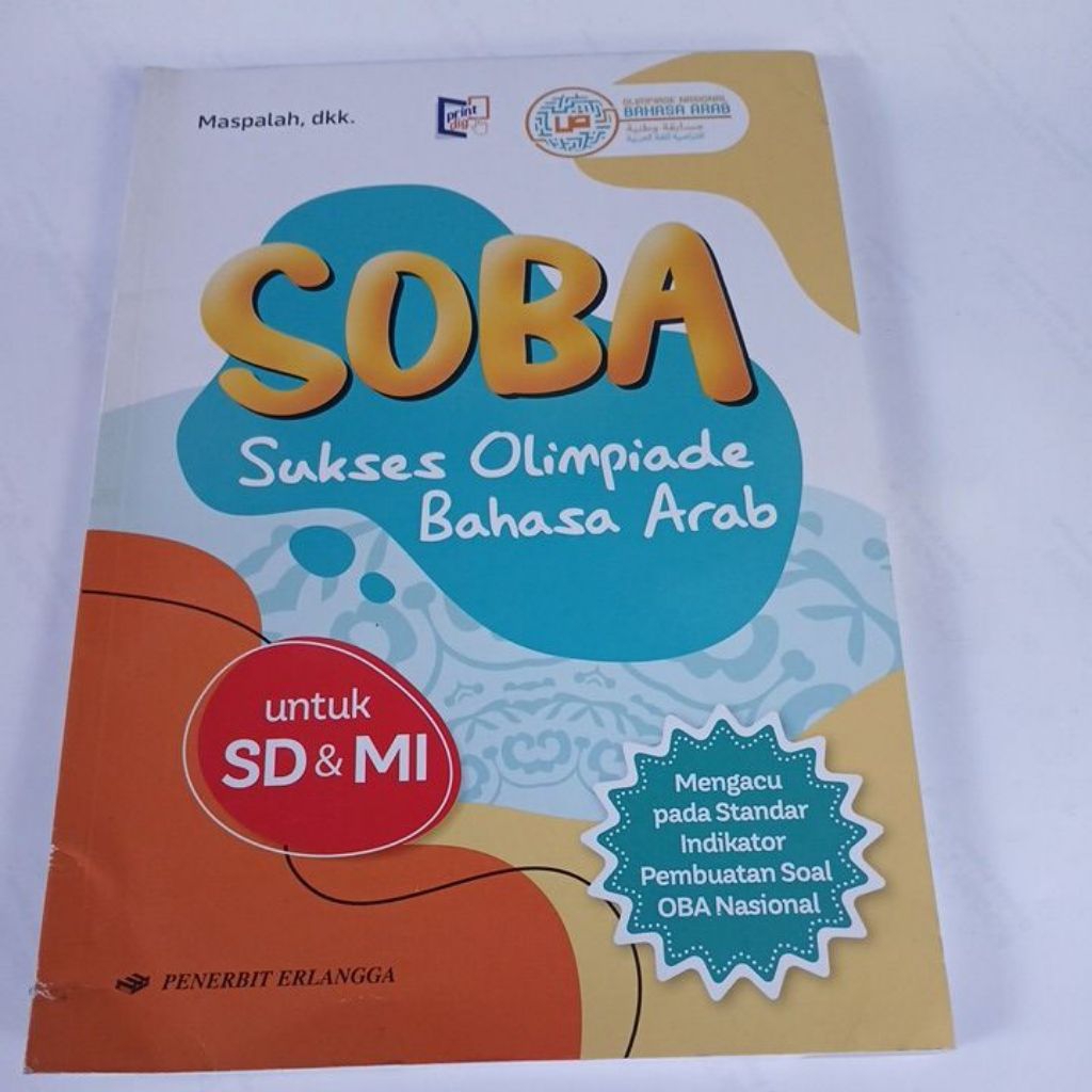 Buku SOBA Sukses Olimpiade Bahasa Arab