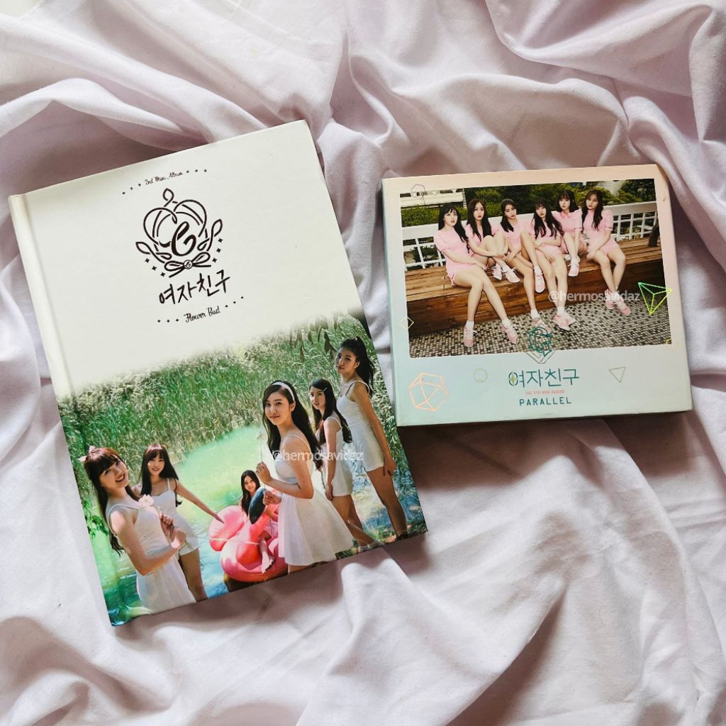 [rare set] album gfriend only flower bud parallel