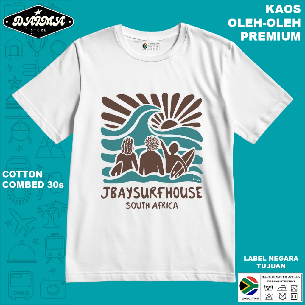 KAOS OLEH OLEH AFRIKA 10 PAKAI TAG LABEL AFRIKA ASLI BAJU SOUVENIR PREMIUM GIFT