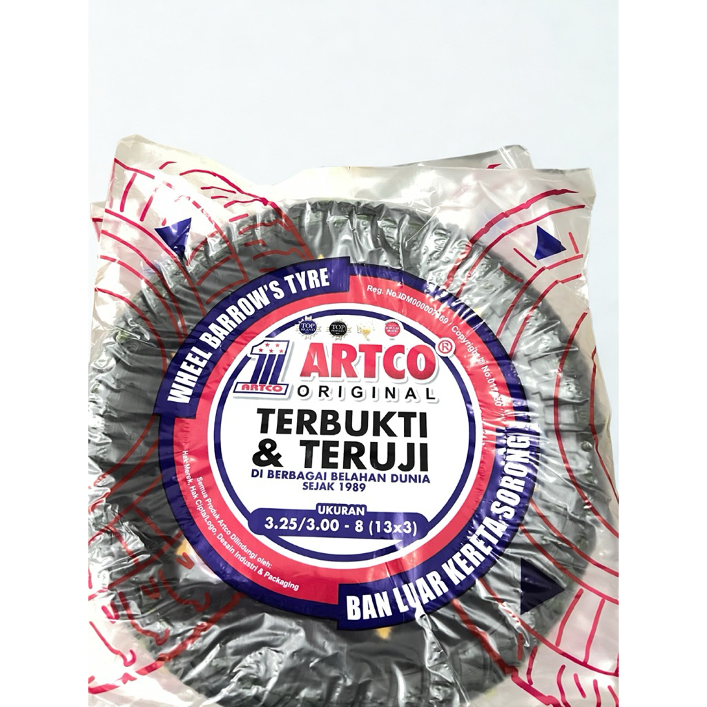 Ban Luar Artco Gerobak Sorong Angkong Original 100%