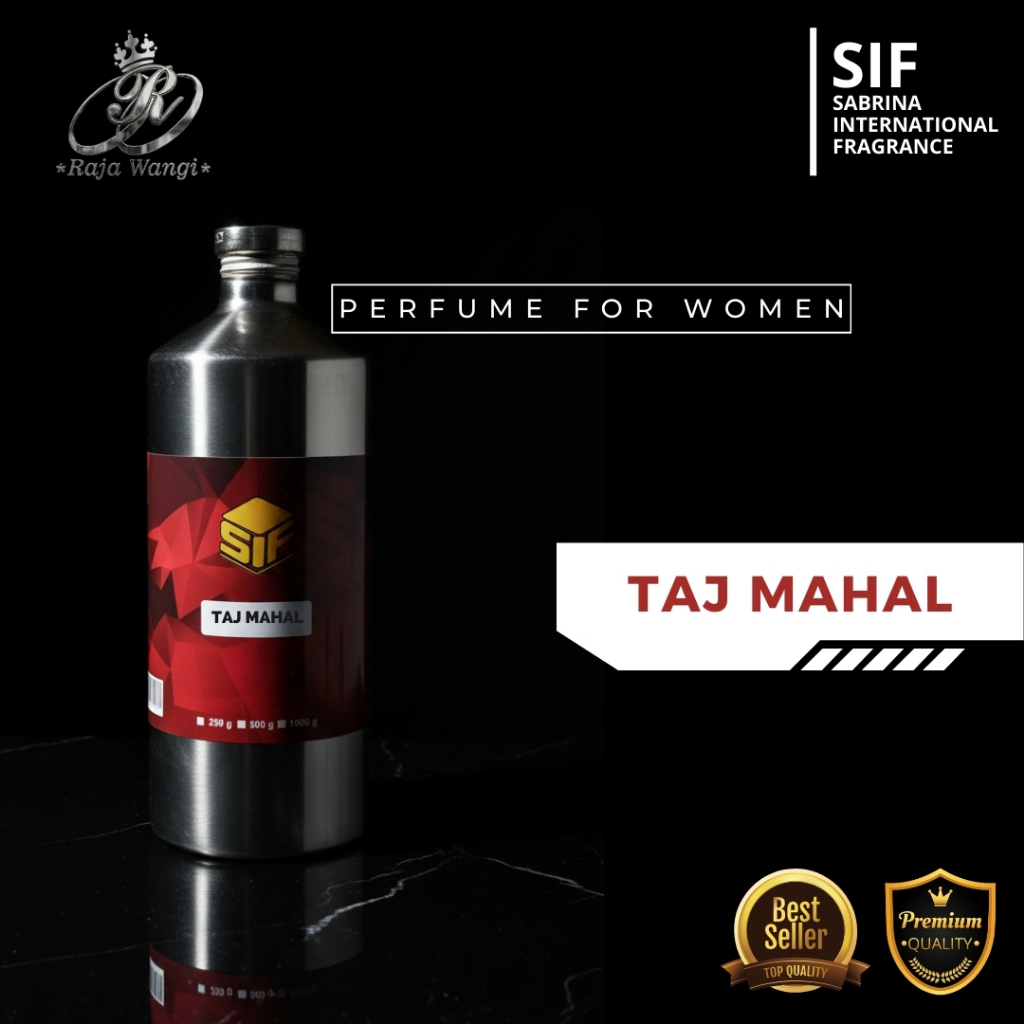 Bibit Parfum Premium TAJ MAHAL By SIF [SEGEL]| 250gr, 500gr, 1kg - 100% ORI - WOMEN