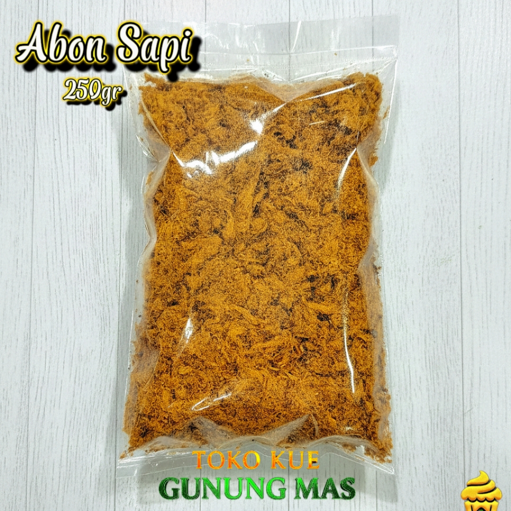 ABON SAPI ORIGINAL/ABON SAPI ASLI 250 gram/ Abon Sapi Halal