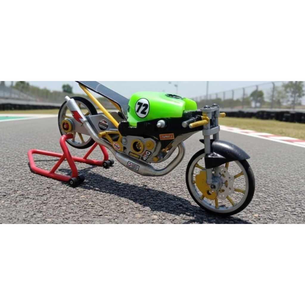 Mainan Sepeda drag Ninja Polos