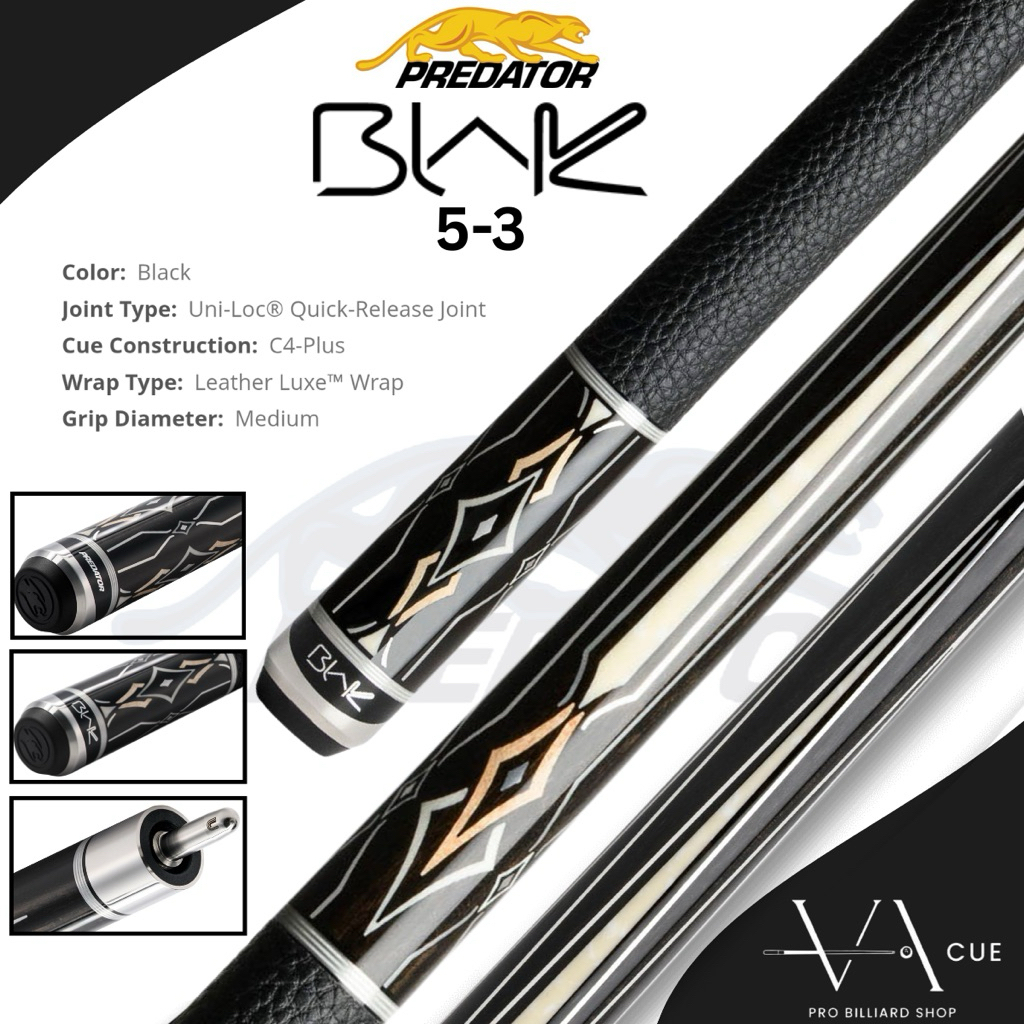 PREDATOR BLAK 5-3 NEW