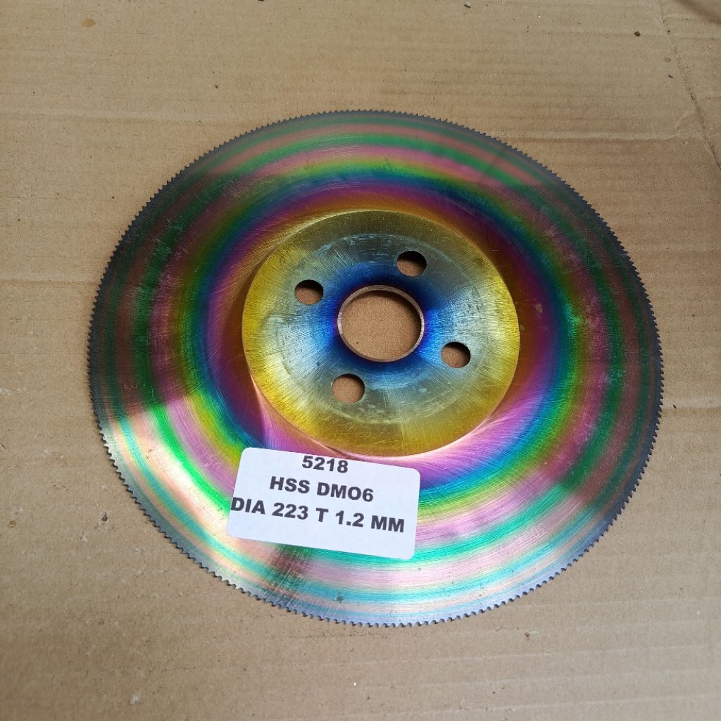 A016 Circle Saw HSS / Gergaji HSS / Bahan Taji Ayam / Bahan Pisau Premium