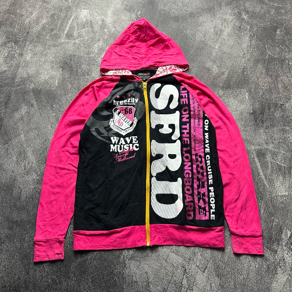 Zip Hoodie T&C SURF DESIGN Sz M Original Kode A90