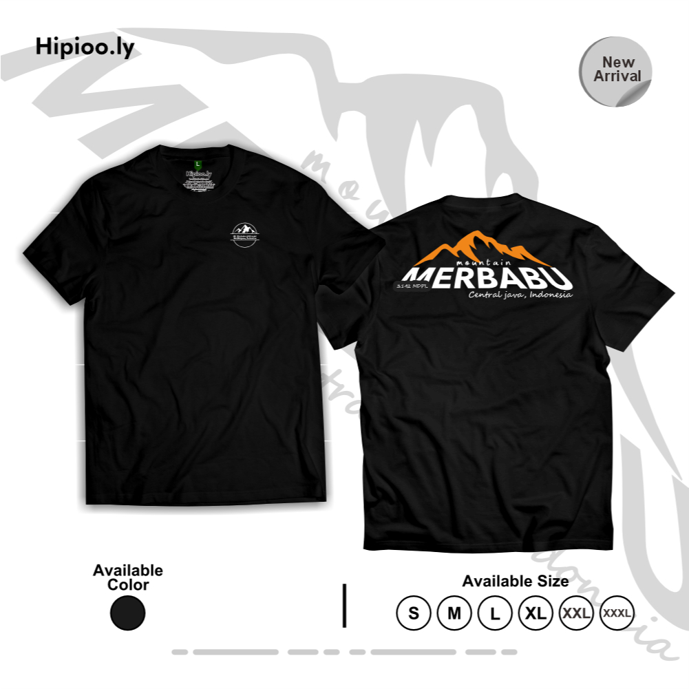 Kaos Outdoor Kaos Gunung Merbabu III | Kaos Gunung | Kaos Pendaki | Kaos Outdoor | Kaos Desain Gunun