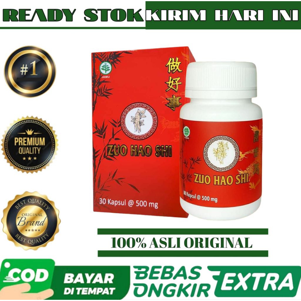 Zuo Hao Shi 100% Asli Original Obat Herbal China Atasi Syaraf Kejepit Dan Nyeri Sendi Lutut Otot Lin
