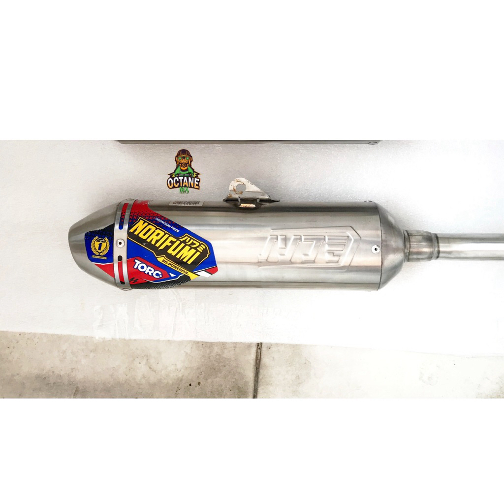 Knalpot Norifumi TORC PNP CRF 150L Standar Original Second Mulus