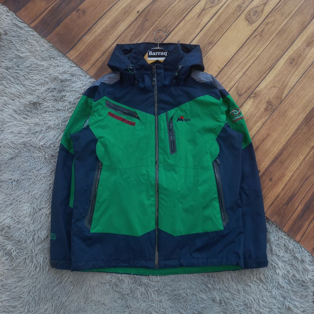 Jaket Outdoor Mountain Gear Warmtec Waterproof NOT gorpcore goretex blocktech running sports lightwe