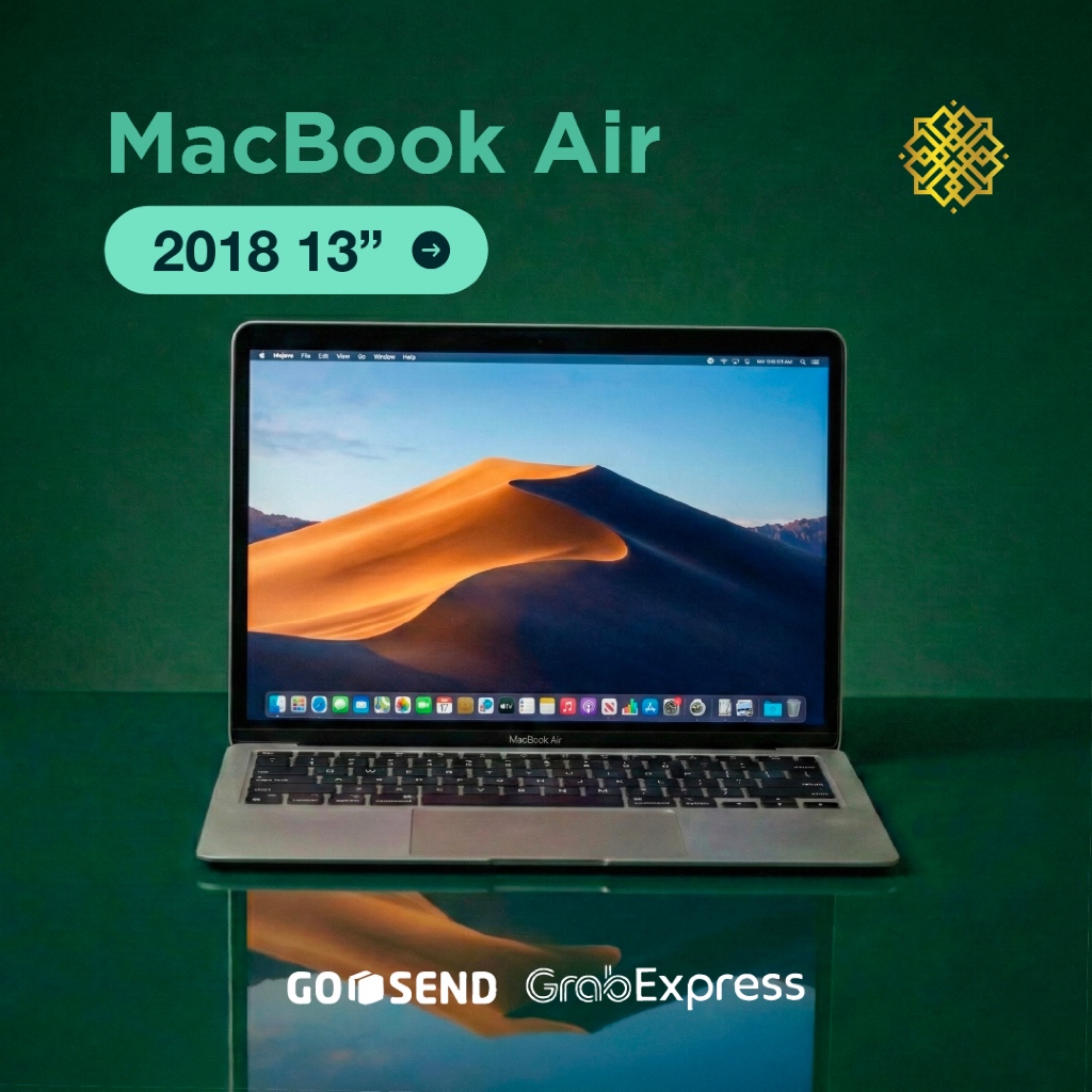 MacBook Air 2018 13 inch | RAM 8/16 | SSD 128/256/512/1TB/1,5 TB/2TB | Second Like New | Original | 