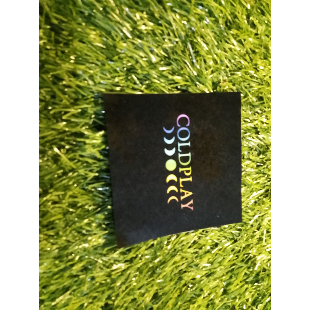 stiker vinyl coldplay