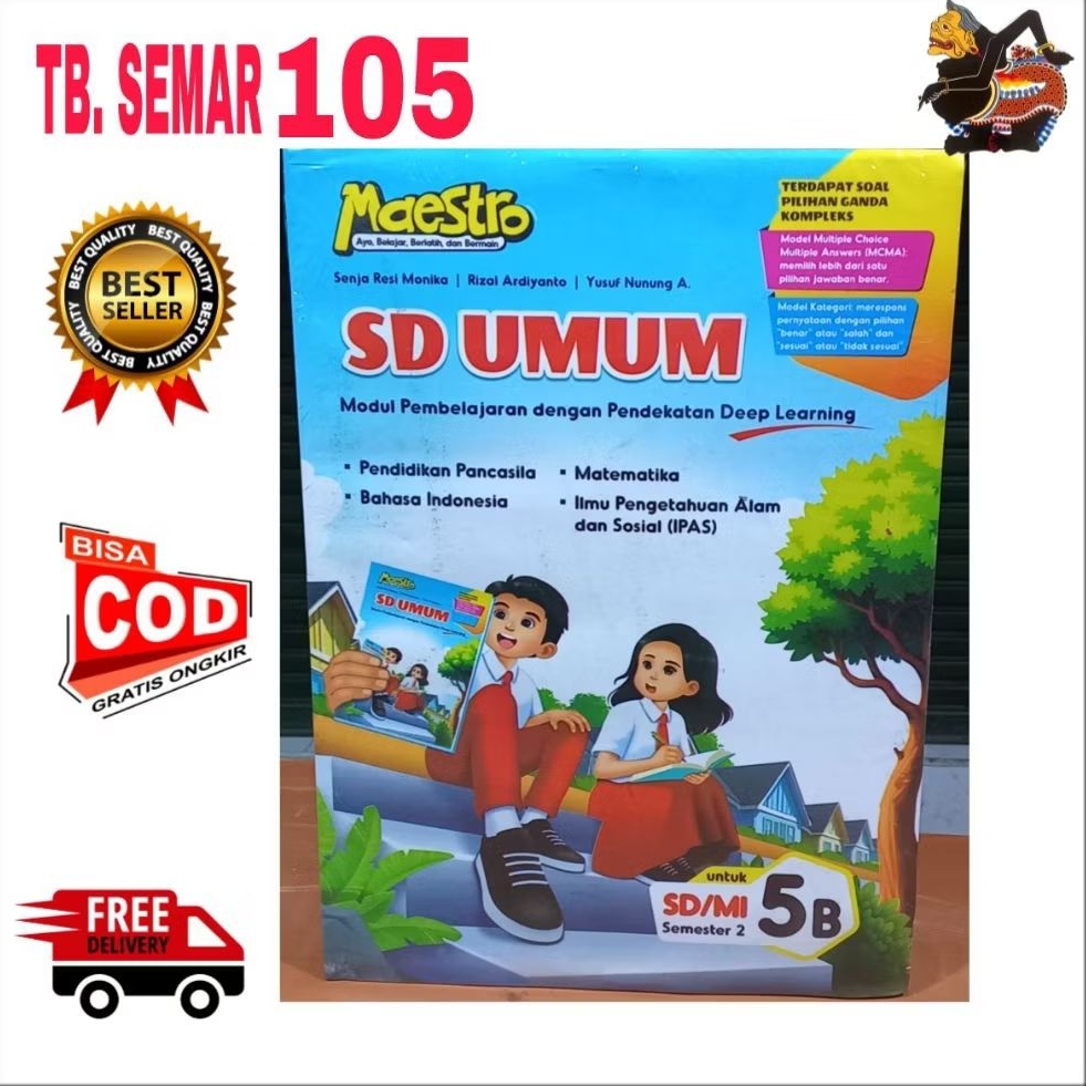 Buku Maestro SD umum kelas 5B Deep Learning kurikulum Merdeka