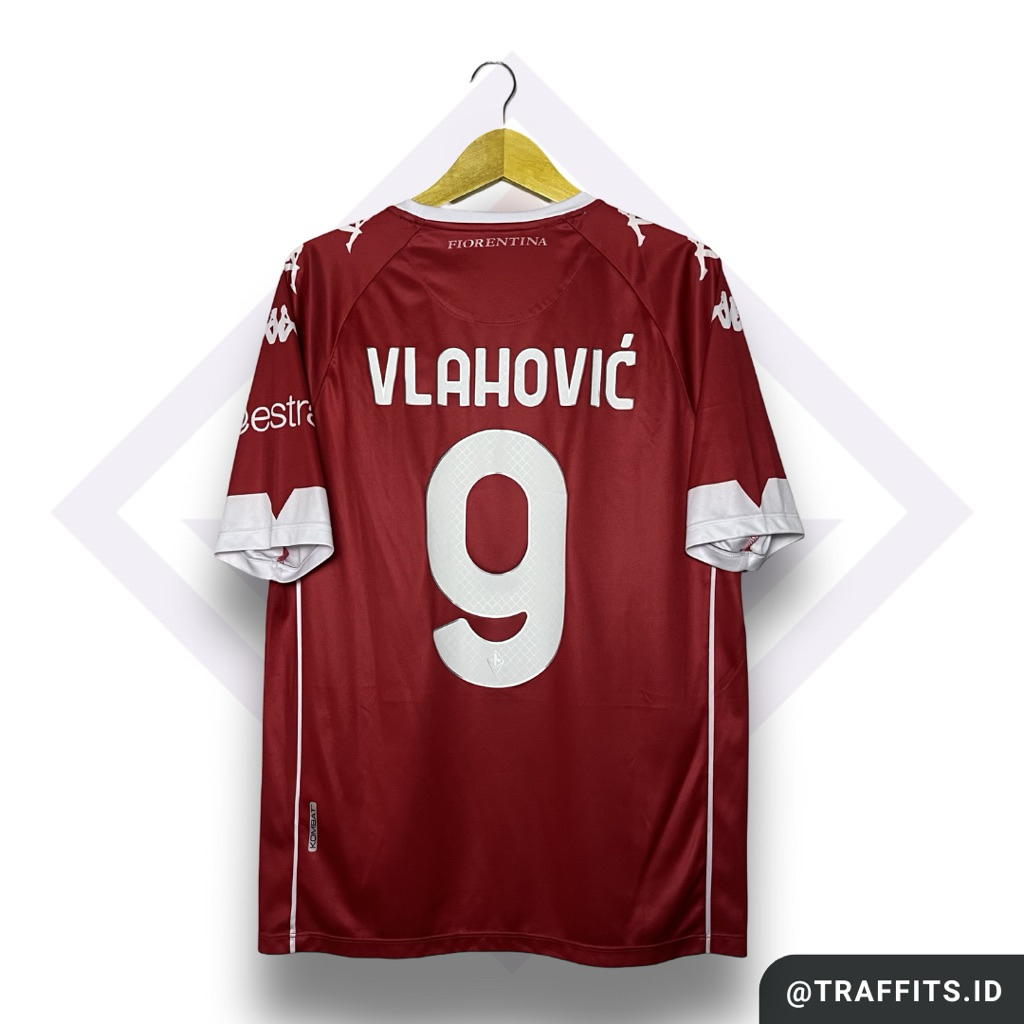 Jersey Fiorentina Third Kit 20/21 Dusan Vlahovic Original Size L