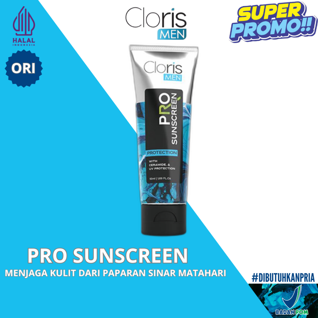 Clorismen Pro Sunscreen Protection Spf 50 Khusus Pria