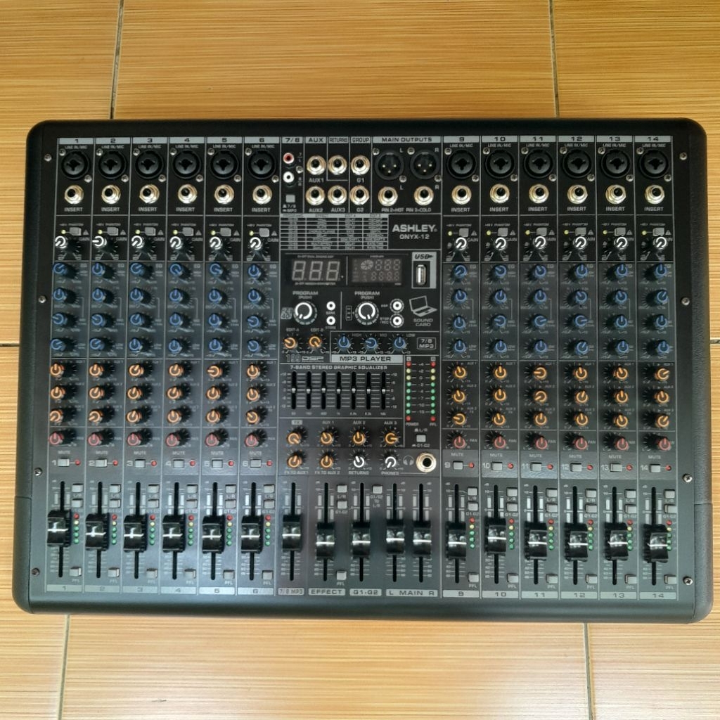 MIXER ASHLEY 12 CHANEL SUDAH EFFECT EDIT A B TRY SERVICE