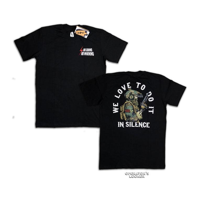 Operator's Locker "In Silence" Tees - M81 NOT Crye AVS FCPC Marsoc KAOS TACTICAL KAOS MILITER NOT FO