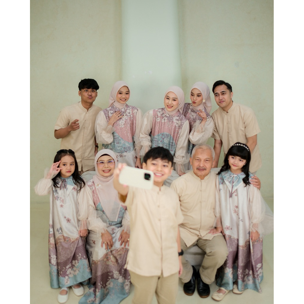 ABINAYA - AZURA WOMEN | raya collection dress lebaran eid loose kekinian gaun gamis abaya vintage