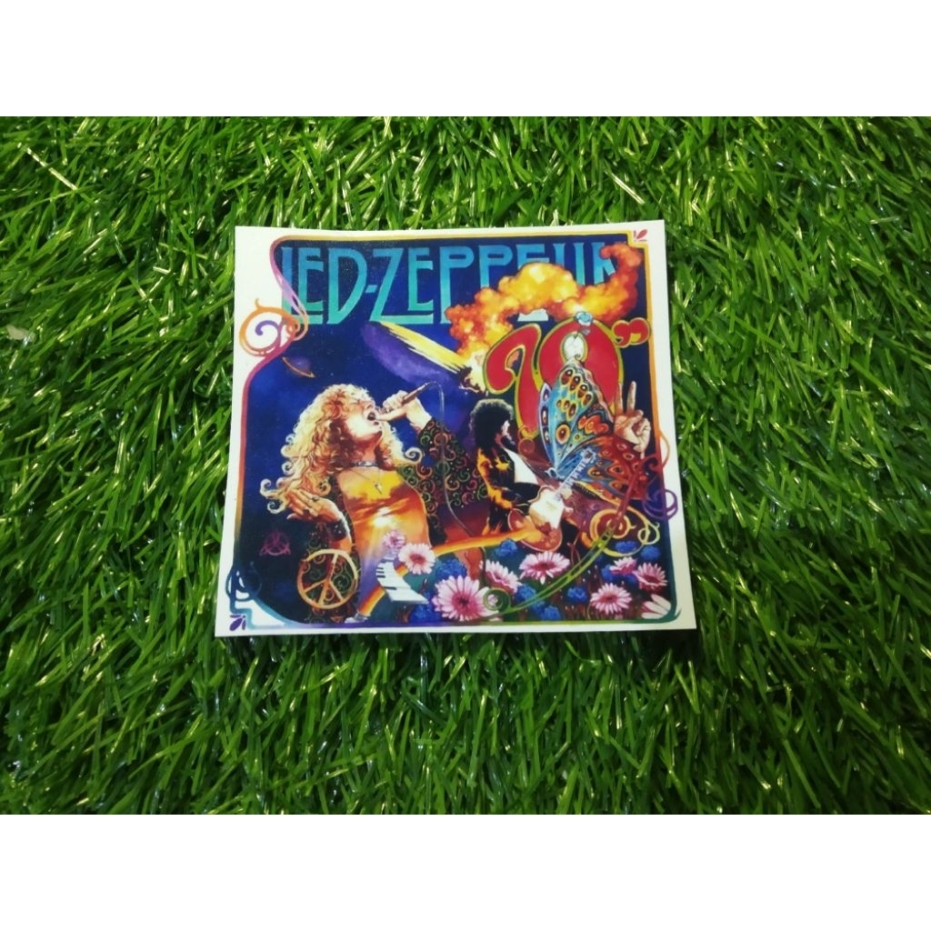 stiker vinyl LED zeppelin