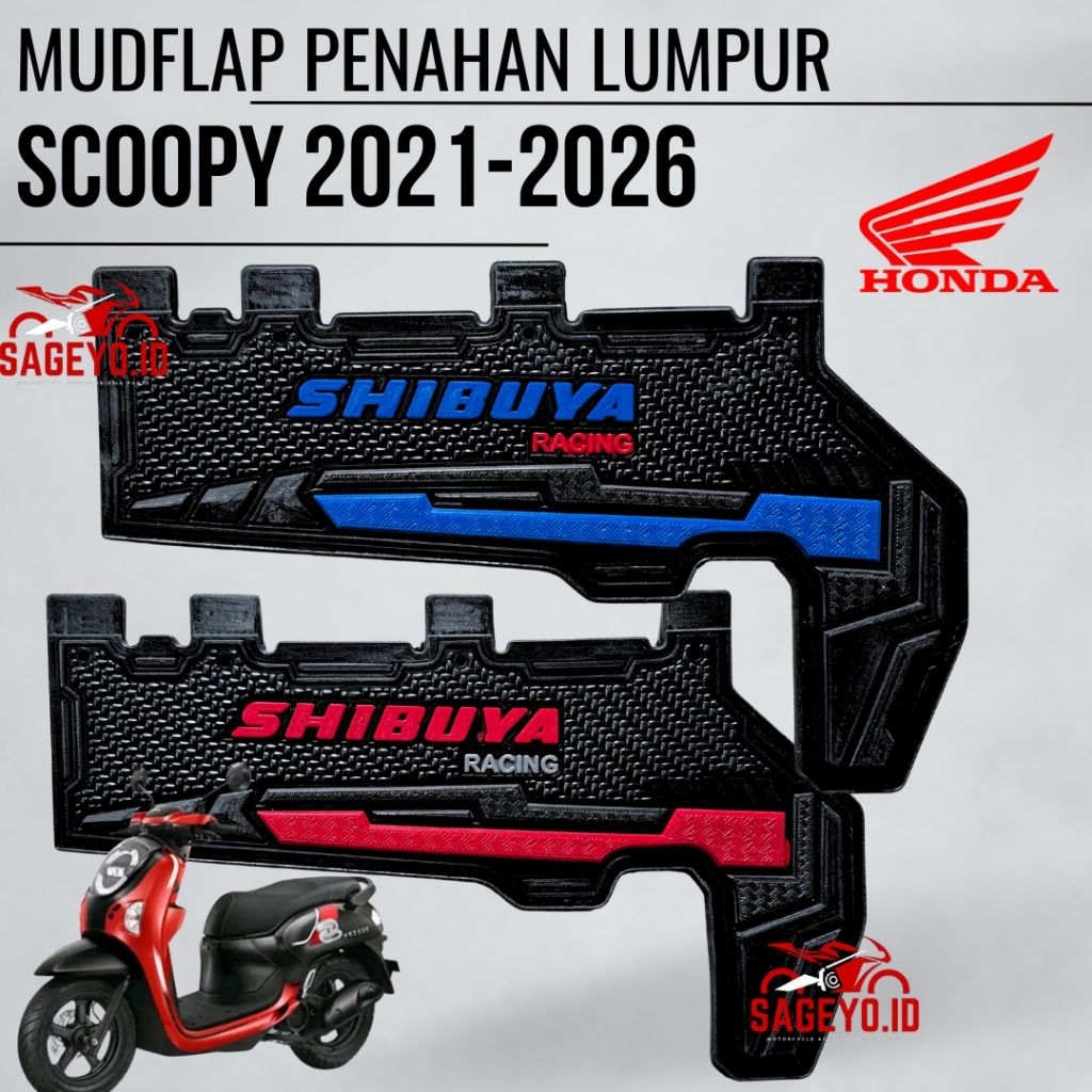 Mudflap Penahan Lumpur Scoopy 2021-2026 / Mudflap Scoopy 2021-2026