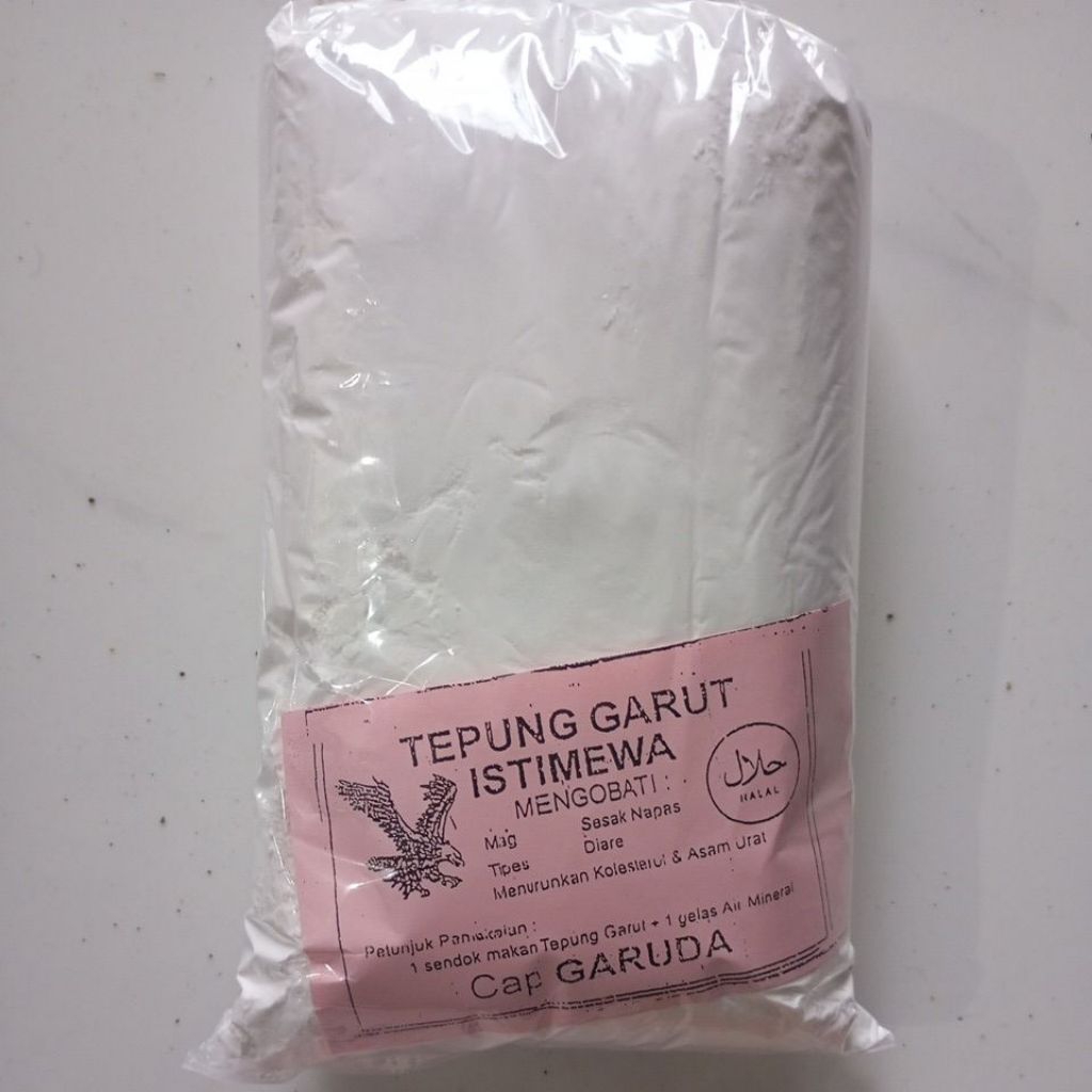 tepung garut istimewa cap Garuda