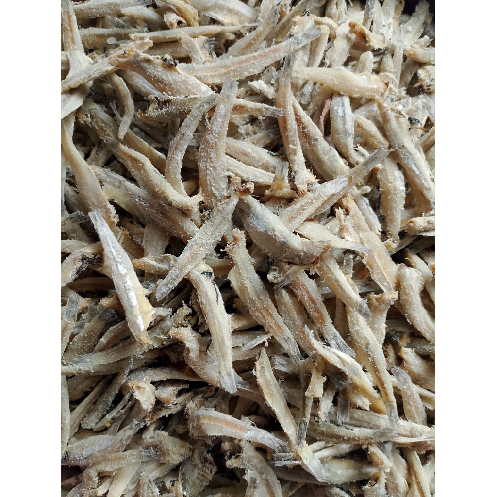 IKAN ASIN TERI JENGKI BERSIH TANPA KEPALA/TERI JENGKI GUNDUL