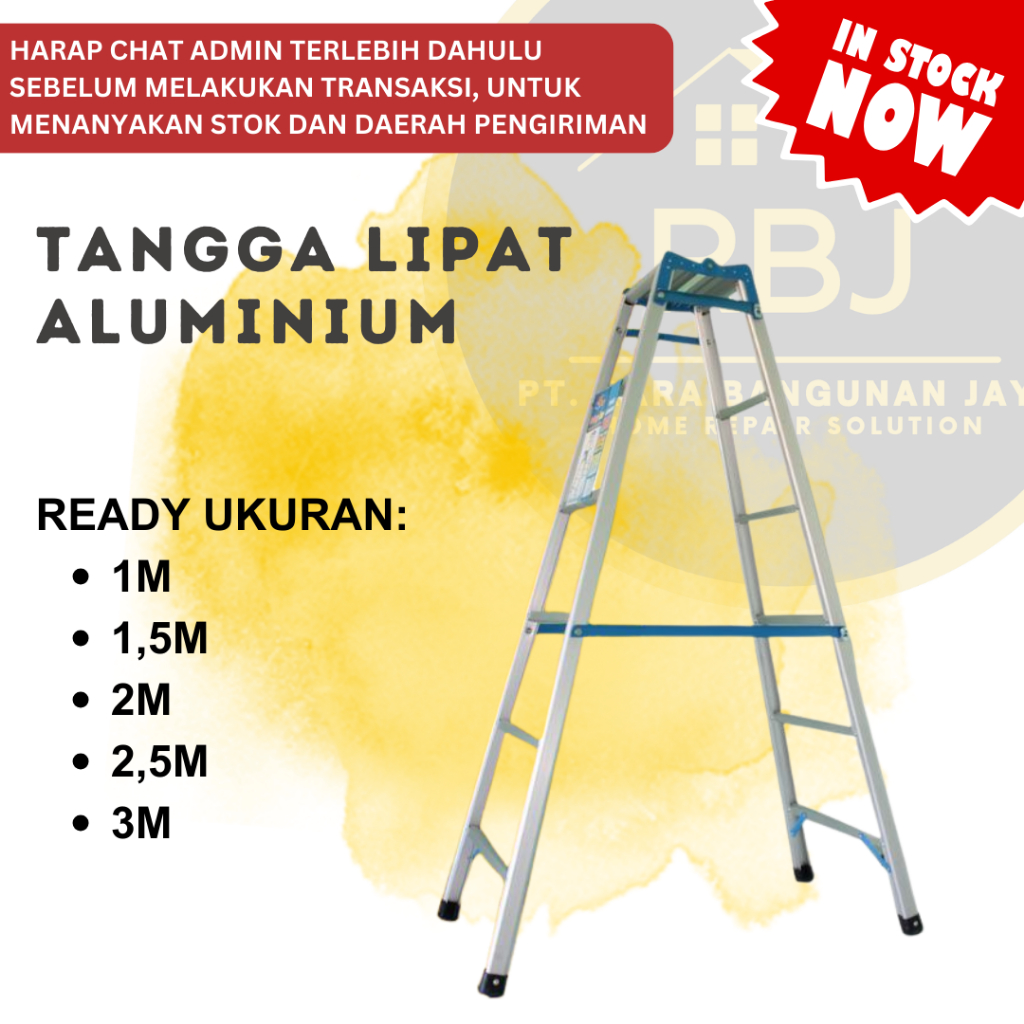Tangga Lipat Alumunium / Tangga Lipat / Tangga
