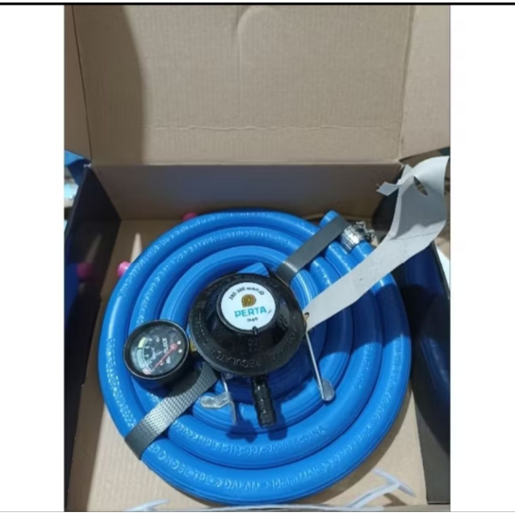 Kompor PERTA 1 Tungku & Selang Regulator