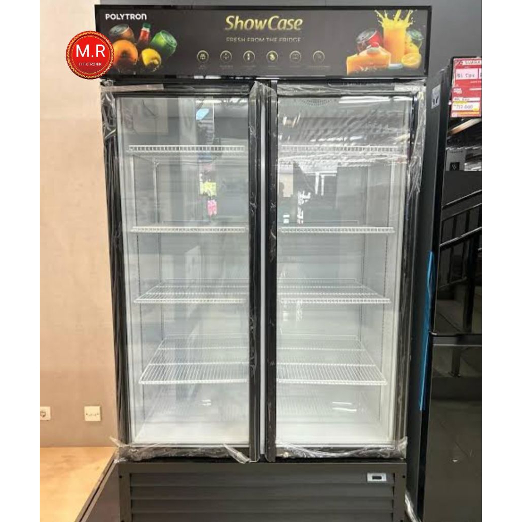 SHOWCASE POLYTRON 1000 LITER SCN1020 GARANSI RESMI 10 TAHUN