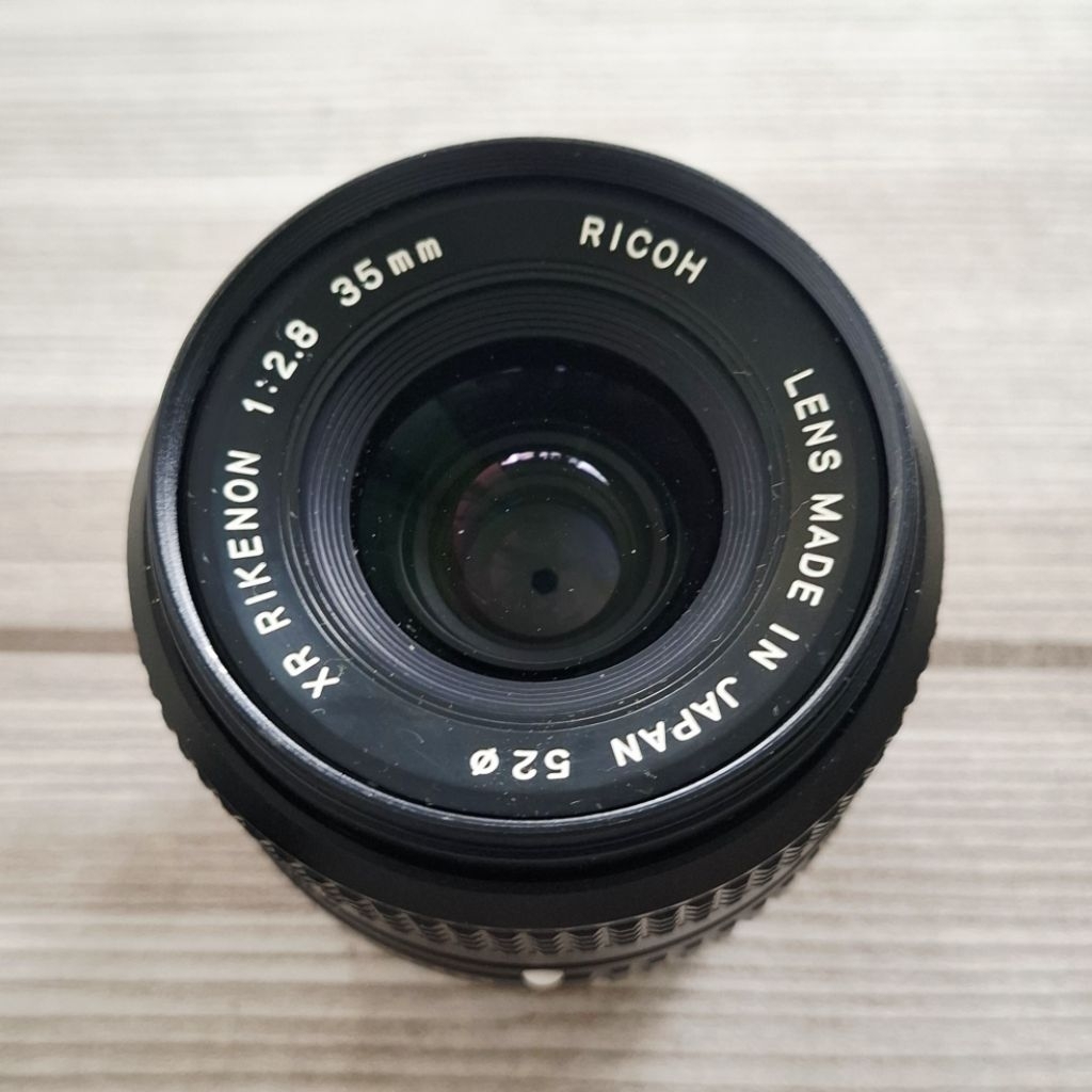 Lensa Ricoh Rikenon xr 35mm F2.8 NOS NEW