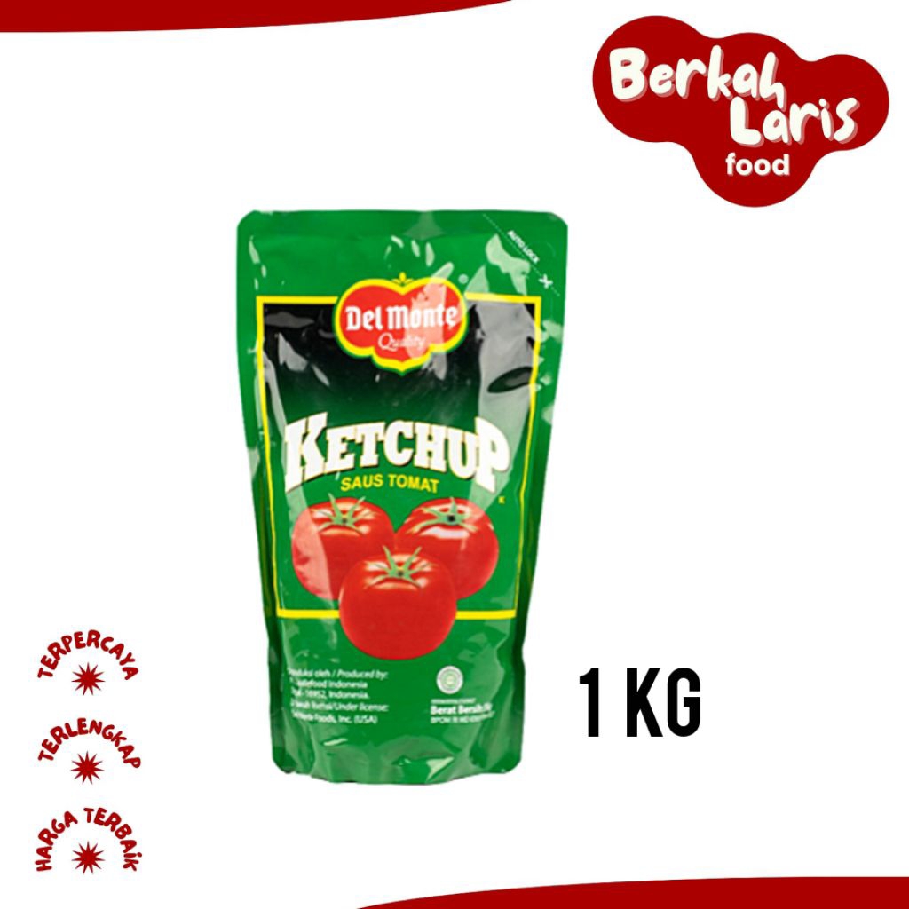 Del Monte Saos Tomat Refill 1 kg