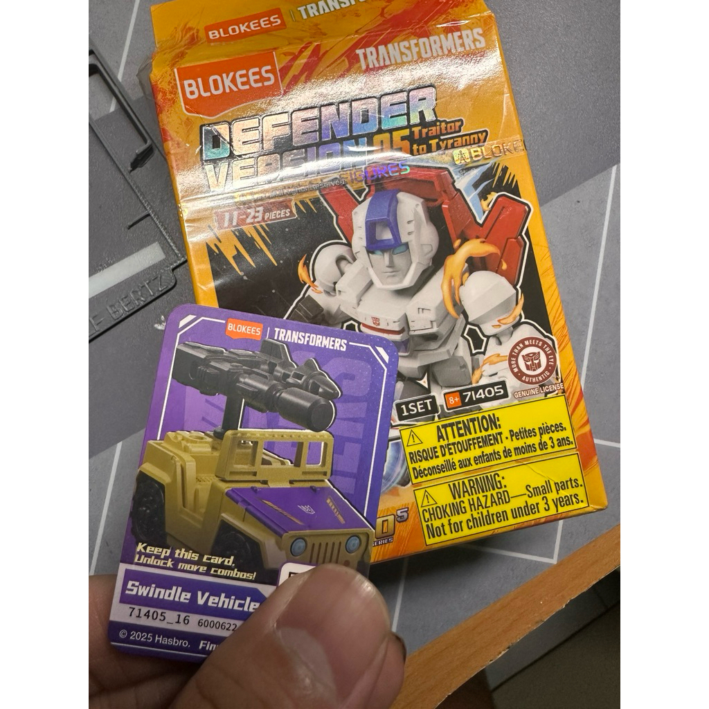 Blokees transformer defender version 05 swindle vehicle