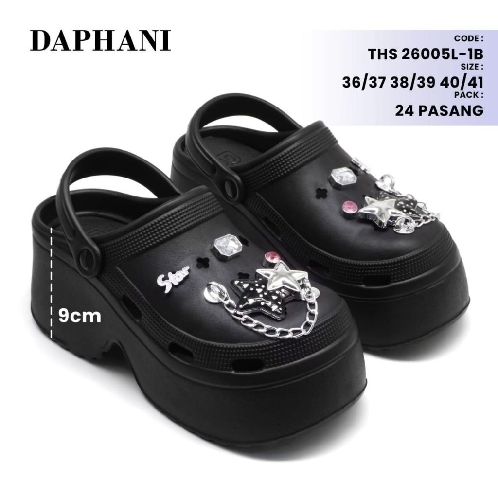 sendal kodok wanita hak tinggi