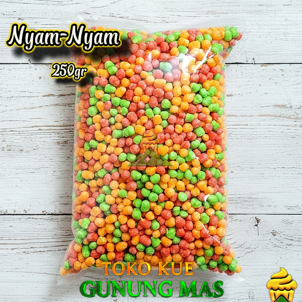Nyam nyam Rice Crispy Kiloan Murah 250 Gram I NYAMNYAM / RICE  CRISPY