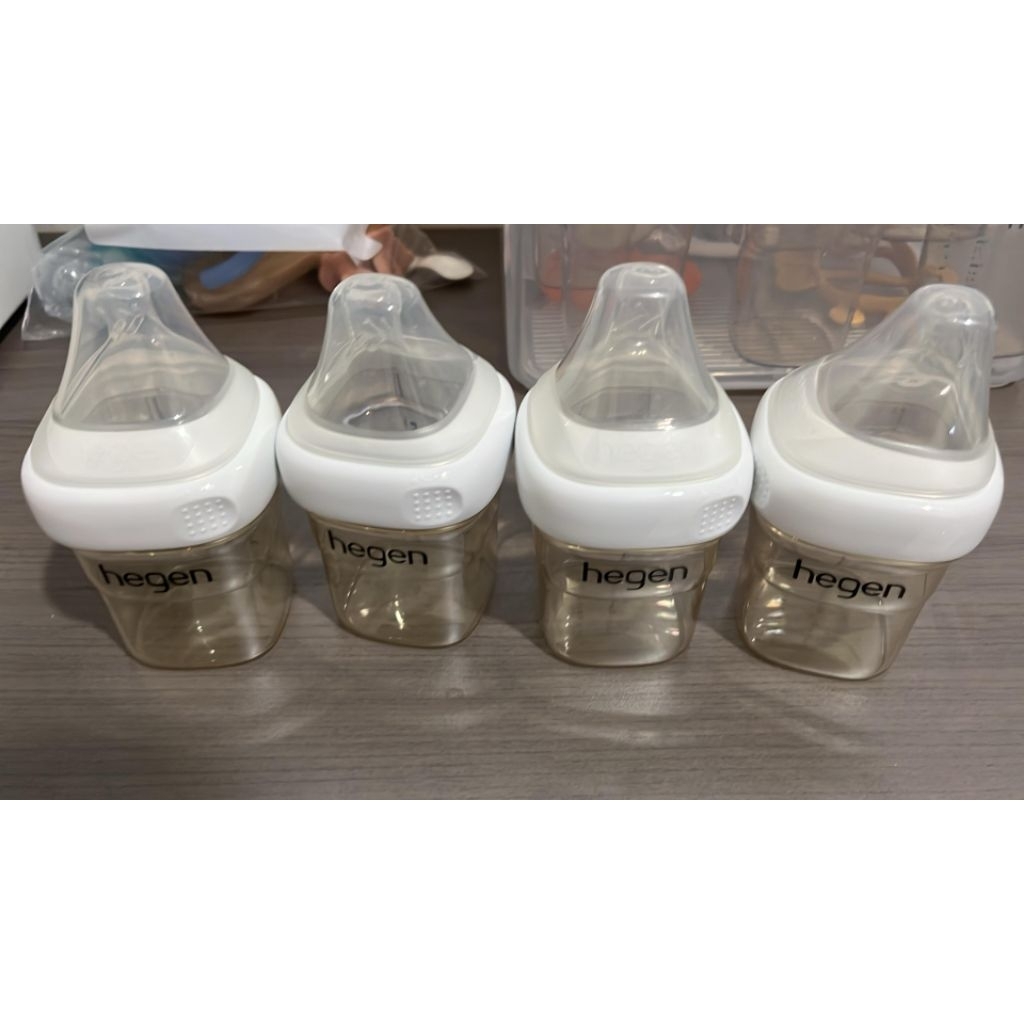 botol susu bayi hegen (1 month used)