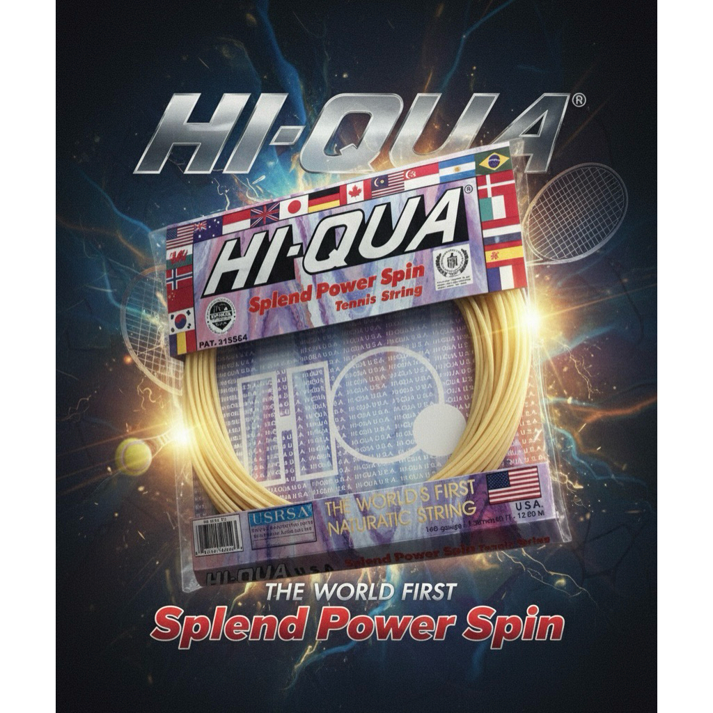 Senar Tennis HI-QUA Splend Power Spin